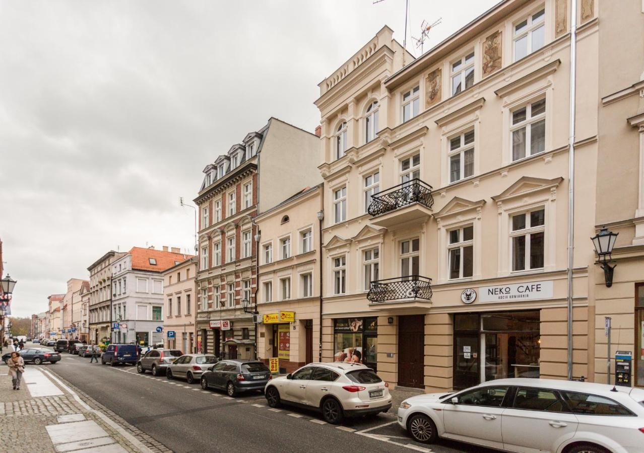 Green Garden Apartment Torun Bagian luar foto