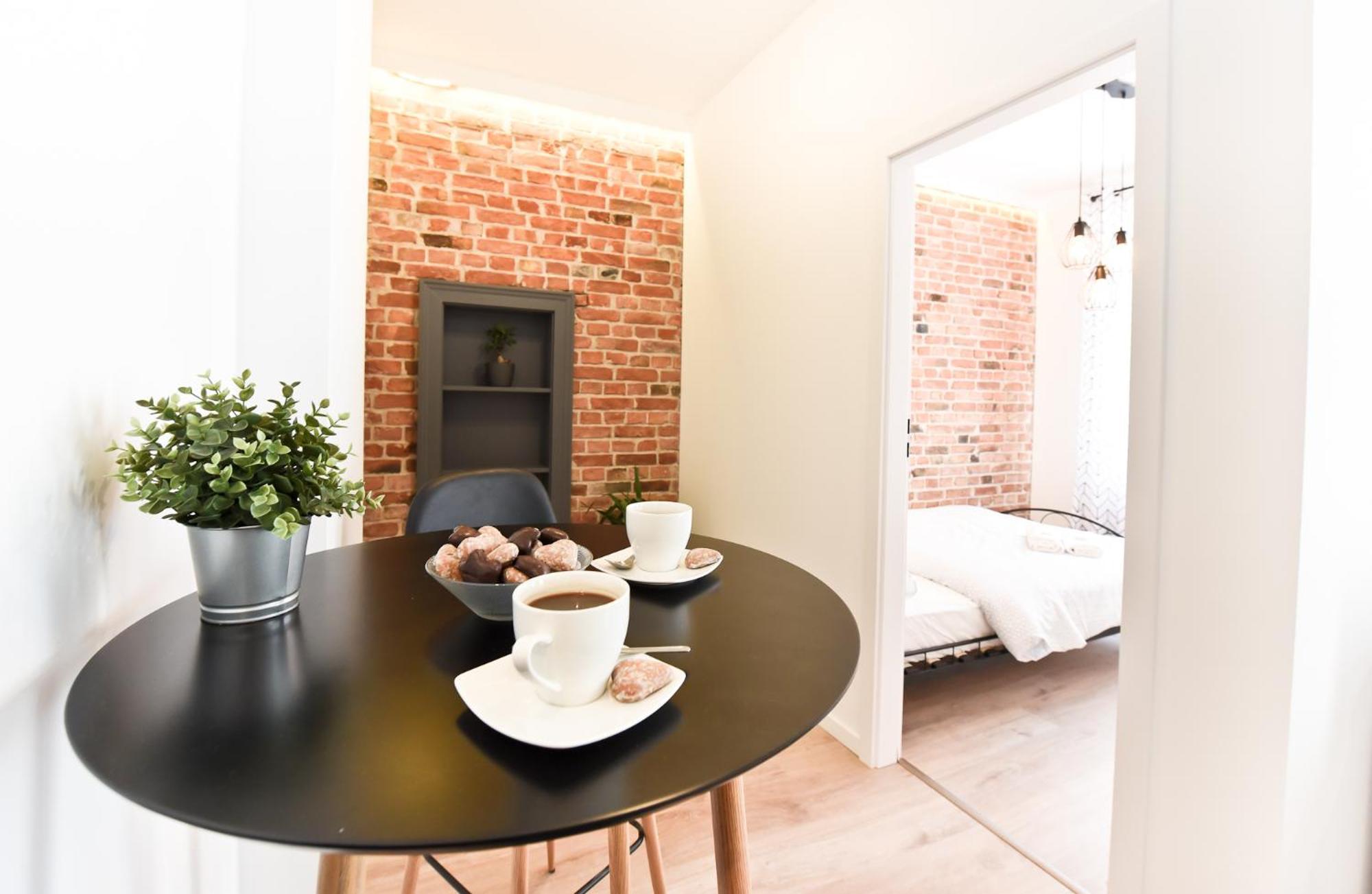 Green Garden Apartment Torun Bagian luar foto