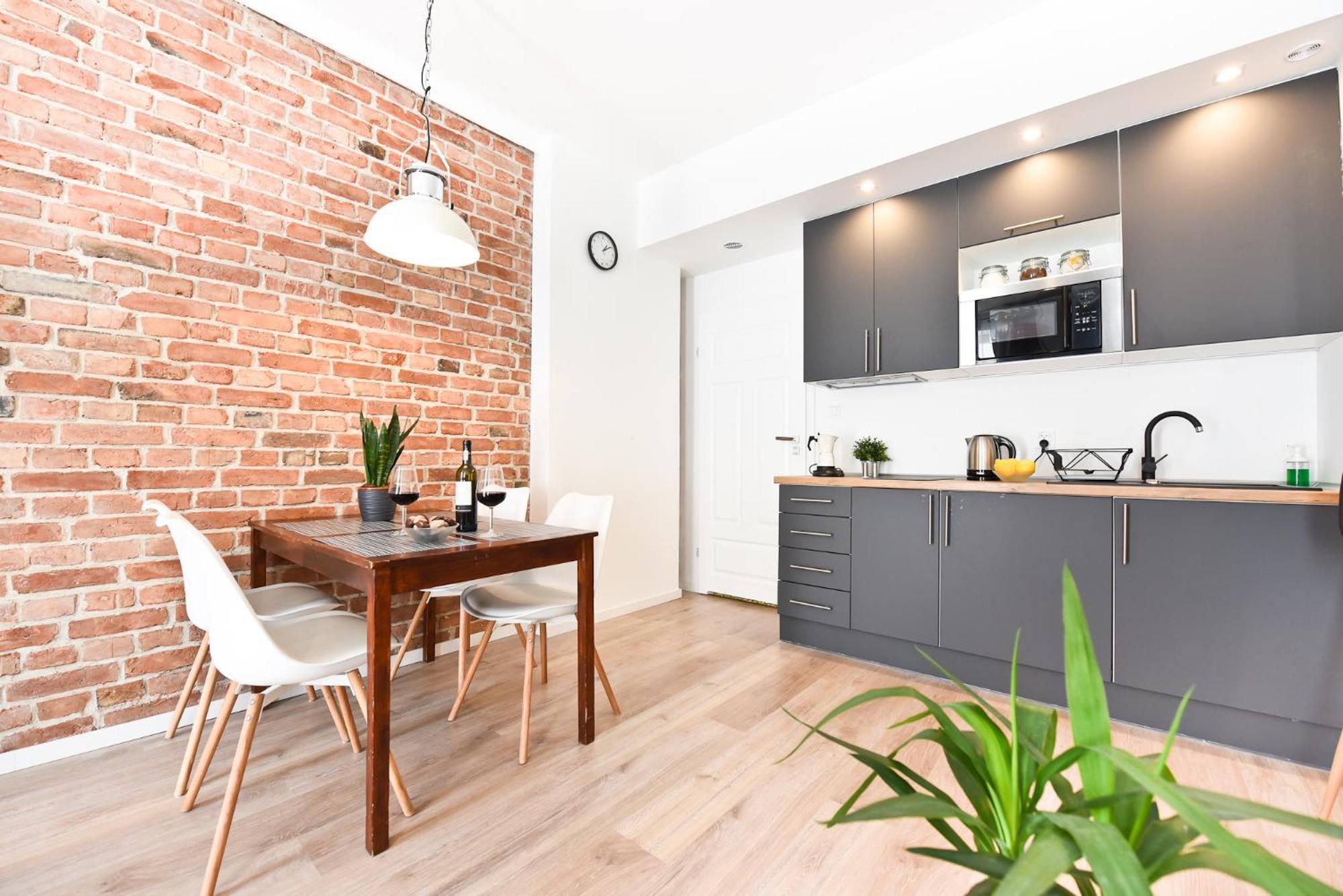 Green Garden Apartment Torun Bagian luar foto