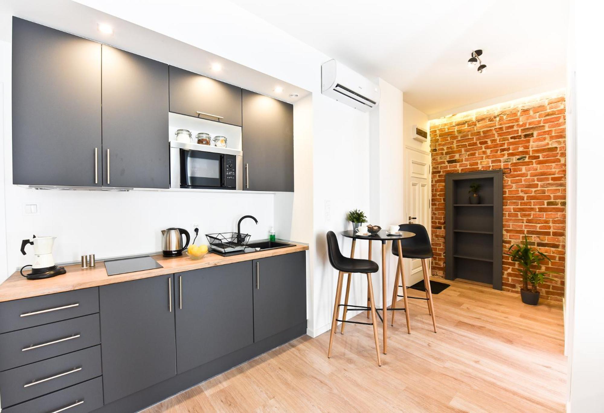 Green Garden Apartment Torun Bagian luar foto